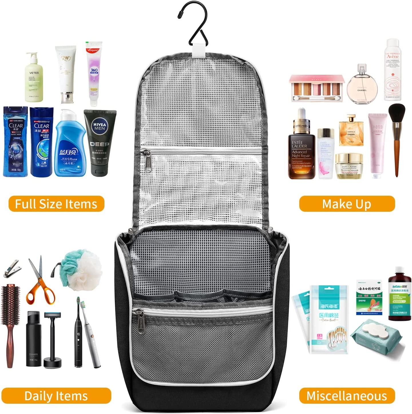 Top sales toiletry bags for travel daily life
