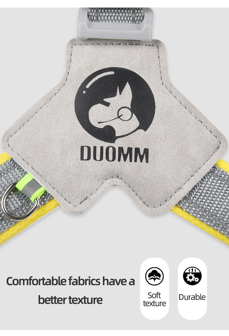 Pet Y-Shaped Harness Dog Breathable Reflective Harness For Small And Medium Sized Dog