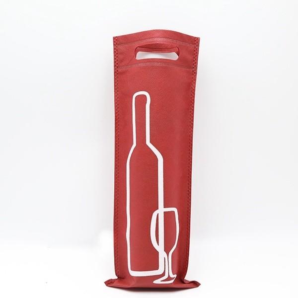 D-cut heat seal nonwoven bag wholesale eco-friendly d-cut nonwoven recycle wine