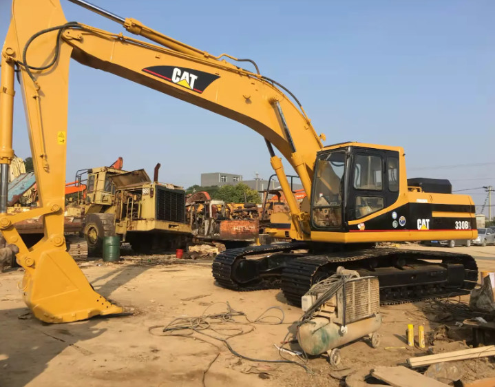 Original Japan Brand CAT 330B Used Excavators 30 Ton Crawler Compact Digger