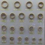 Zinc Alloy Bag Making Accessories O Circle Ring 10mm 15mm 25mm