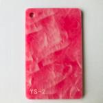 red color marble plastic sheet Cast 3mm PMMA Sheet cloudy Acrylic Plastic Sheet