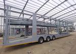 Double Classis Heavy Duty Car Carrier Transportation Truck for Safe Transportati