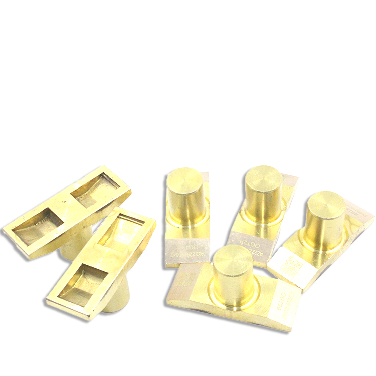 Block for AZ2229100042 Sinotruk HOWO Transmission Shift Fork Trucks Parts Range Gear Fork Pendulum Block Copper Slider