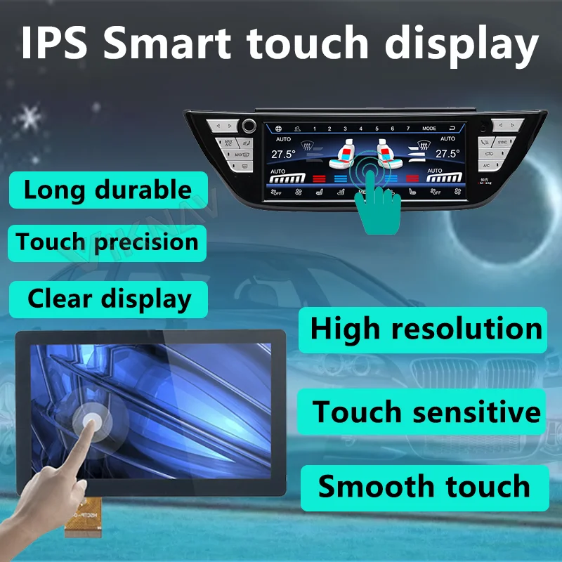 Car Air Conditioner Control Panel Screen X3M G01 G08 X4M G02 F98 BMW Climate Control Unit