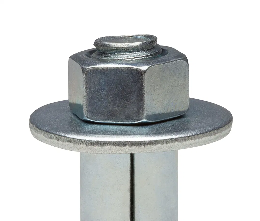 Plain Surface Stainless Steel Sleeve Anchors Cold Forming Process For Industrial