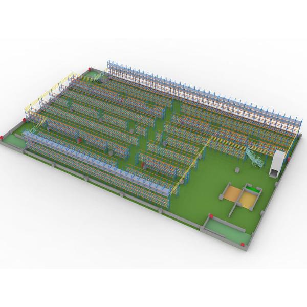 Anti Rust Heavy Duty Mold Storage Rack Systems Warehouse Pallet Racking Systems
