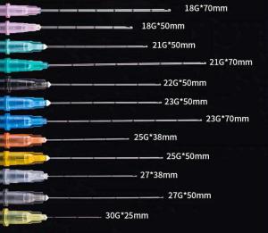 Wholesale Hyaluronic Acid Dermal Filler Disposable Cannula Piercing Needles from china suppliers