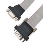 VGA HDB15 Male To Female Ribbon Cable 15pin Connector lvds display connector