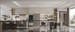 Fadior Complete Residential Stainless Steel Kitchen Cabinets With Beige Finish