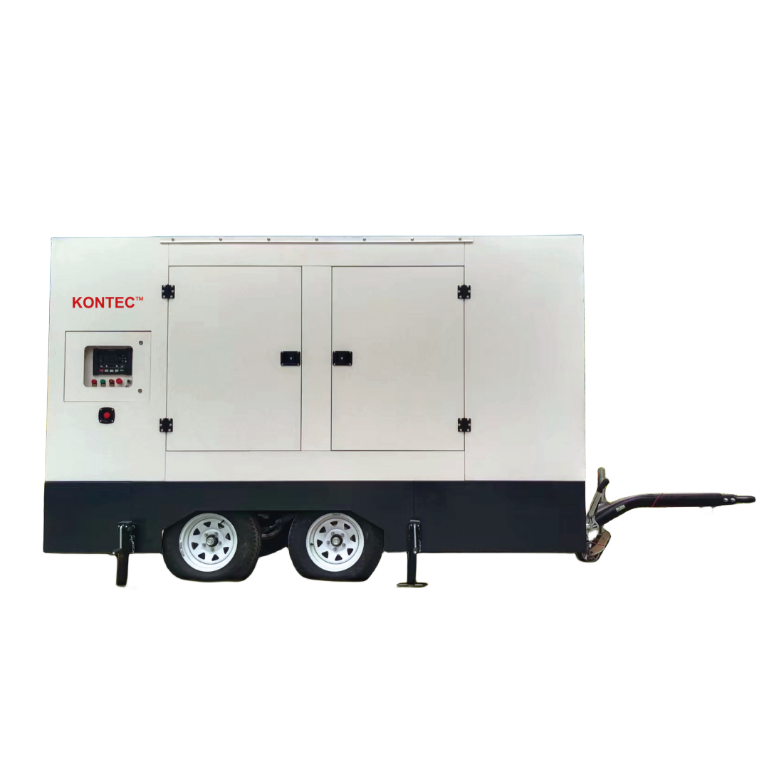 160kw Cummins Engine Silent Diesel Generator Trailer Type 1800RPM Russian Control System