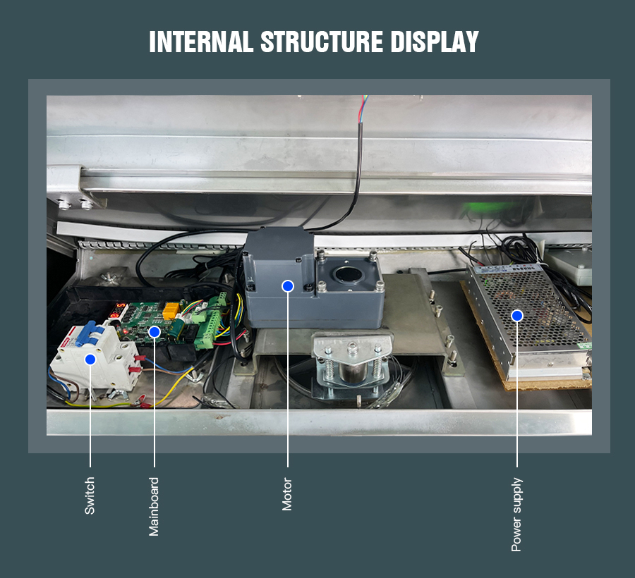 HCW Automatic Access Tripod Turnstile Gate RS485 For Ticket Checking