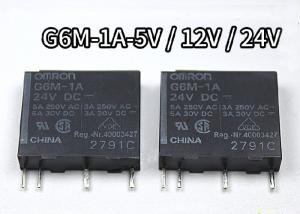 Wholesale Omron Relay G6M-1A-24VDC, G6M-1A-12VDC, G6M-1A-5VDC 5A (4 Pin) from china suppliers