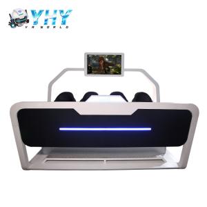 Wholesale Shopping Mall Amusement Park 9D Cinema Flight Shooting Game VR Simulator 4 Seats from china suppliers