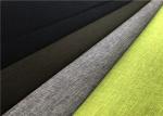 0.3 Ribstop Water Repellent Outdoor Fabric , Grey Waterproof Fabric For Outdoor