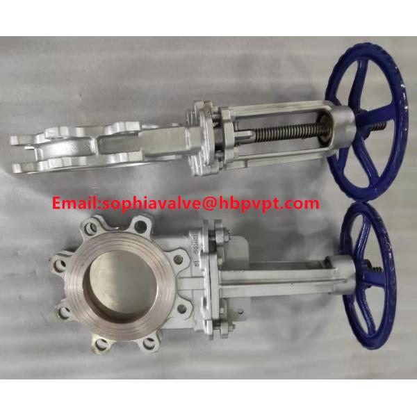 cast steel JIS 10K knife gate valve