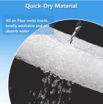 4D Air Fiber Technology Pressure Relief Washable Chair Cushions For Long Sitting