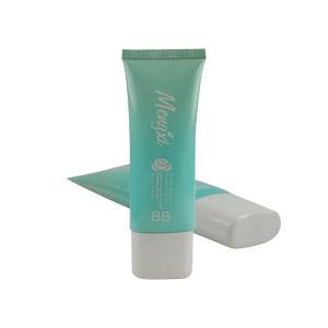 Wholesale custom logo eco oem body lotion private label flat plastic cosmetic squeeze soft touch tubes for cosmetic from china suppliers