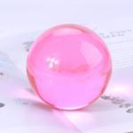 40mm 50mm Transparent Juggling Balls Red Blue Acrylic Crystal Ball Bead