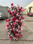 Wedding Decoration Supplies Custom Color Silk Wedding Floral Table Runner