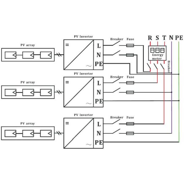 3000W Single Phase Home Solar Pump Inverter Protection With MPPT Mode