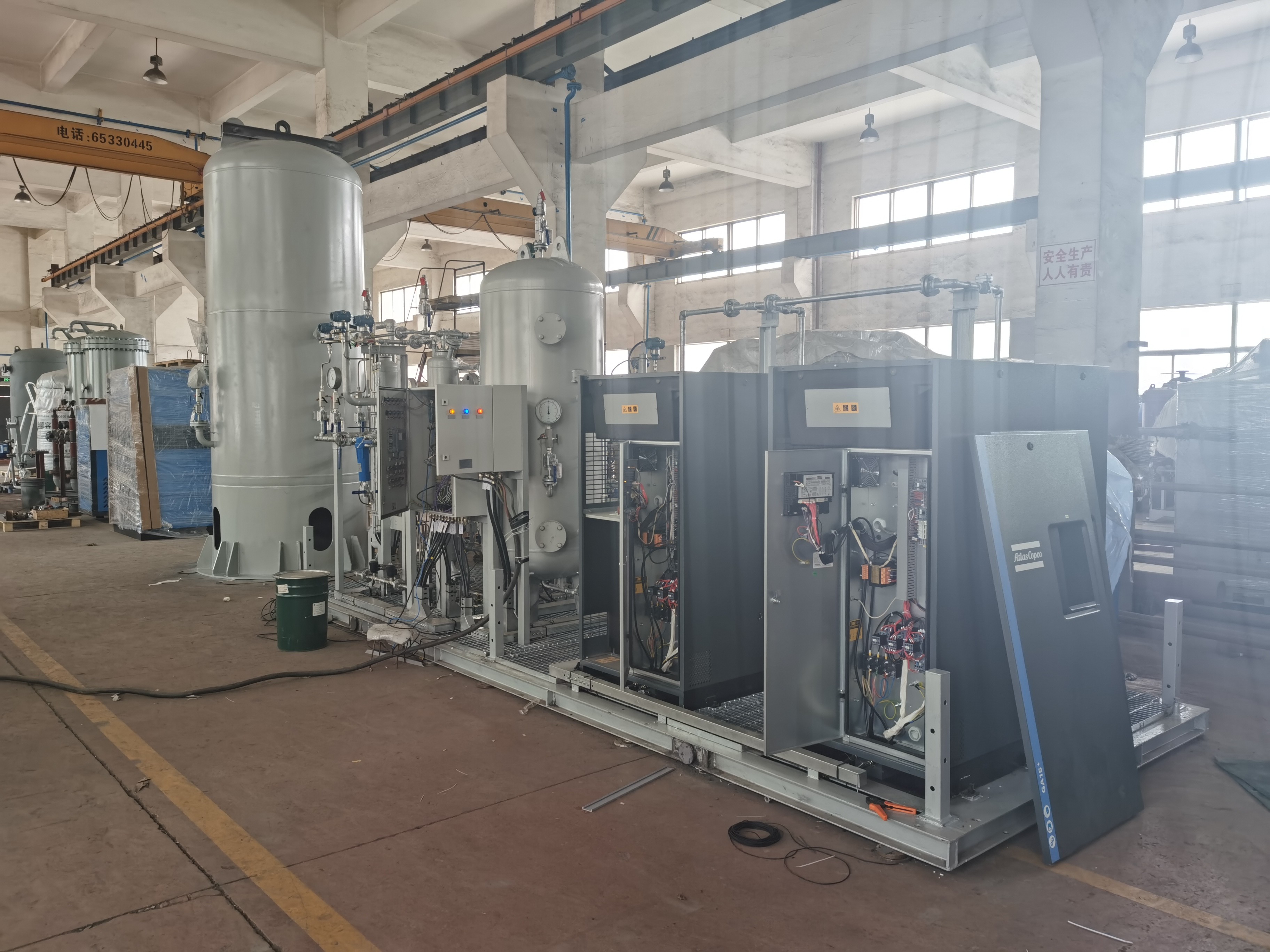Customized Instrument And Service Air Skid For Air Delivery In Power Generation Oil And Gas And More