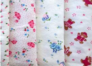 Wholesale Baby Blanket Printed Pattern 21*10 100 Cotton Flannel Fabric from china suppliers