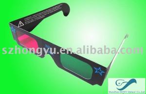 Wholesale Cheap Red Cyan 3D Glasses Anaglyph For Normal TV 3D Movies 3D Pictures from china suppliers