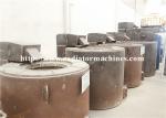Gas Fired Aluminum Metal / Scrap Melting Furnace Tilting 500Kg Aluminum