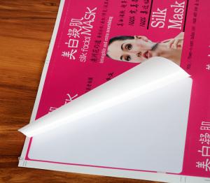 Wholesale Full Color Logo Label Stickers Strong Adhesive For Cosmetic Women'S Mask from china suppliers