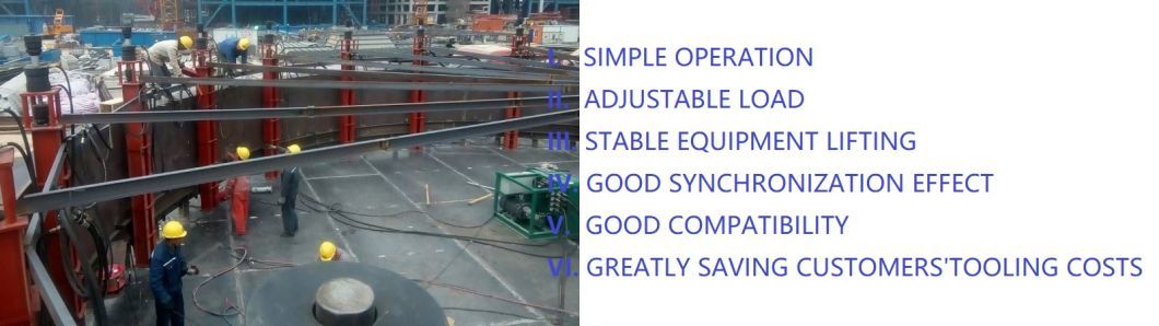 High Quality Hydraulic Tank Lifting Hydraulic Chuck Jacks in Stock