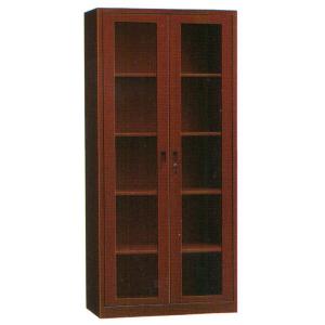 Wholesale Glass Swing Door Metal Filing Cabinet Wooden Grain Thermal Transferred from china suppliers