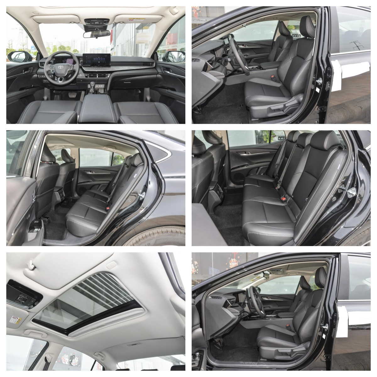 2024 Toyota Camry 2.0L E-CVT Double Engine Hybrid Midsize Gasoline Sedan with Front 4 Rear 2 Radar and 2500-3000mm Wheelbase