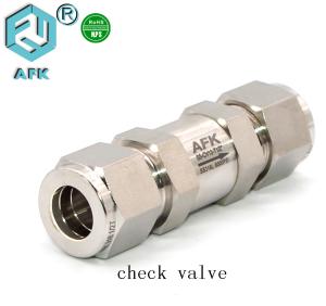 Wholesale Stainless Steel High Pressure Flow Control One Way Check valve from china suppliers