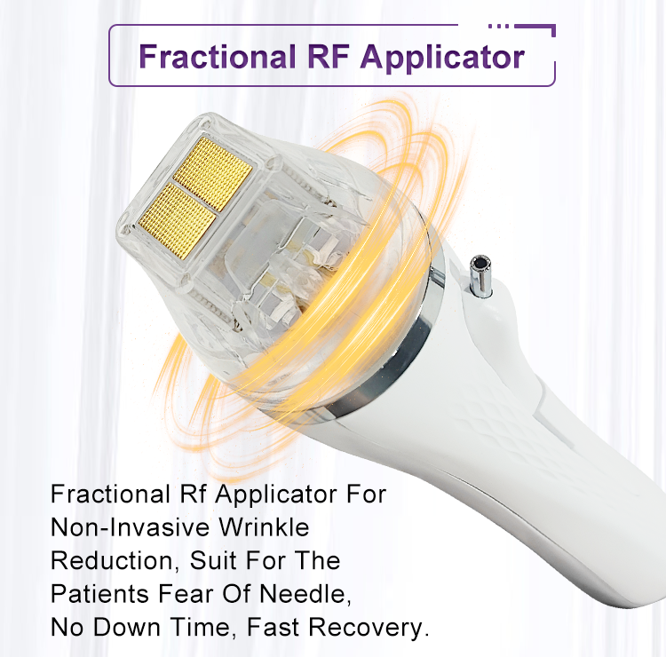 Gold Micro Needling With Radio Frequency Fractional Portable Rf Microneedling Machine For Face Beauty Device