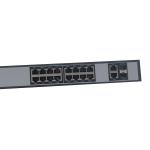 18 Ports Managed Fiber Switch 100 / 1000m SFP And 8 Ports 10 / 100 / 1000m