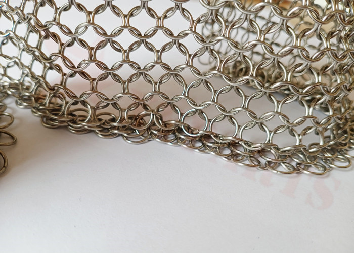 Stainless Steel Metal Ring Alpha Mesh For Safety System