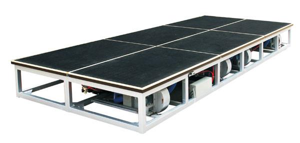 Pneumatic Glass Breaking Table,Air Float Glass Breaking Table,Pneumatic Glass