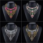 2015 new design hot sale factory wholesale fashion statement necklace, OEM