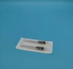 Black Hypodermic Needle Disposable Sterile Out Diameter 0.7mm 22G