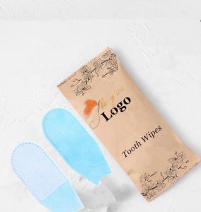 Wholesale Eco Friendly Disposable Teeth Wipes Fresh Breath Dental Wipes GMP from china suppliers