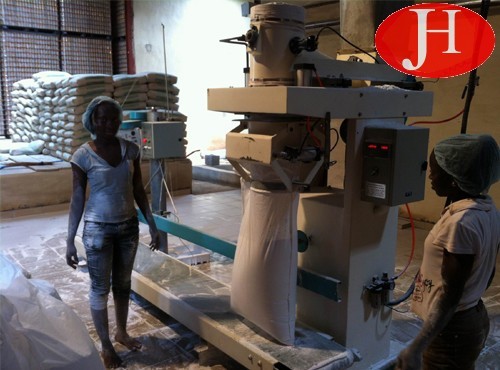 Quantitative Packaging Corn Starch Making Machine Electric 15 T/H Capacity