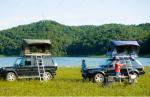 Outdoor Adventure Car Roof Camper Tent , 2 Person Aluminium Roof Top Tent