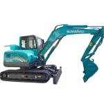 Sunward Swe70E Used Crawler Excavator Agriculture Construction Mini Digger