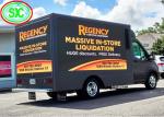 1R1G1B P10 Mobile Truck Led Display Outdoor Full Color Advertisement Trailer