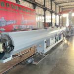 HDPE Pipe Production Machinery For Chemical Pipeline Transportation / Plastic