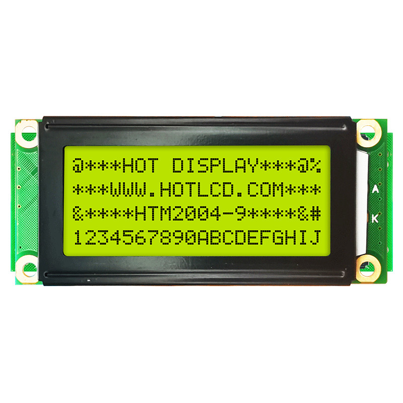 4X20 White Slim Character LCD Module For Industrial HTM2004-9
