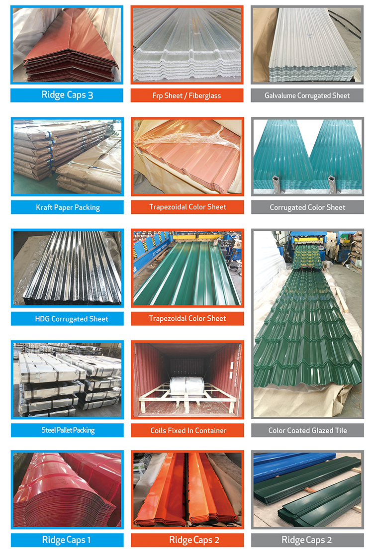Z30 665mm PPGI Roof Sheet DX51 Color Coated Galvalume For Industrial