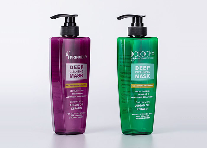 FDA 500ml Plastic Packaging Shampoo Body Lotion Bottle