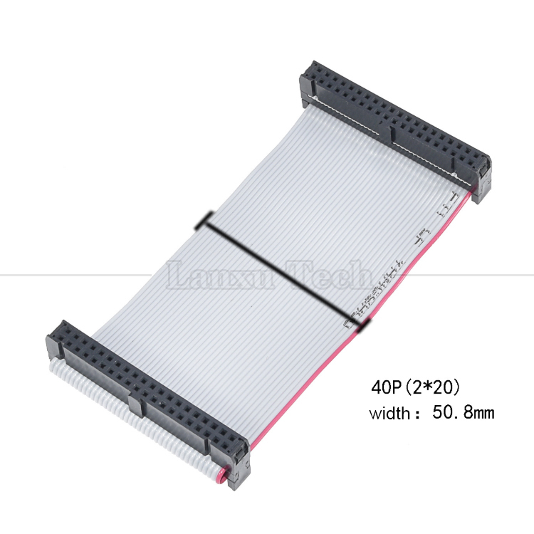 6 8 10 12 14 16 18 20 24 26 30 32 34 40 50 60 64 PIN 1.27mm Pitch IDC 2.54mm 2.0mm Connector Grey Flat Ribbon Wire Cable